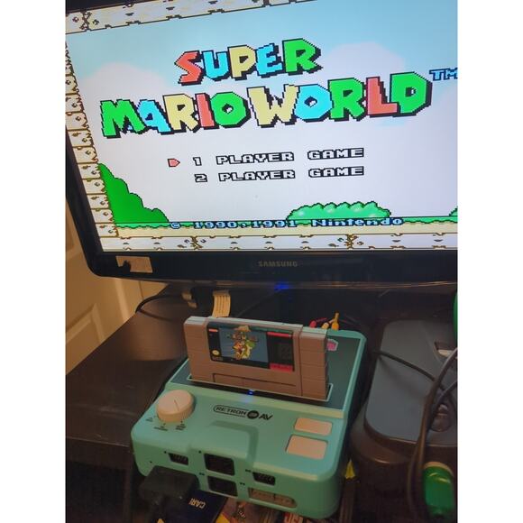 Super Mario World (Super Nintendo SNES, 1991) Cartridge Only - Tested - Picture 5 of 6